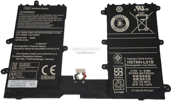 Battery for HP HSTNH-L01B laptop
