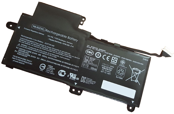 Battery for HP NU02XL laptop