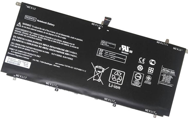 Battery for HP 734998-001 laptop