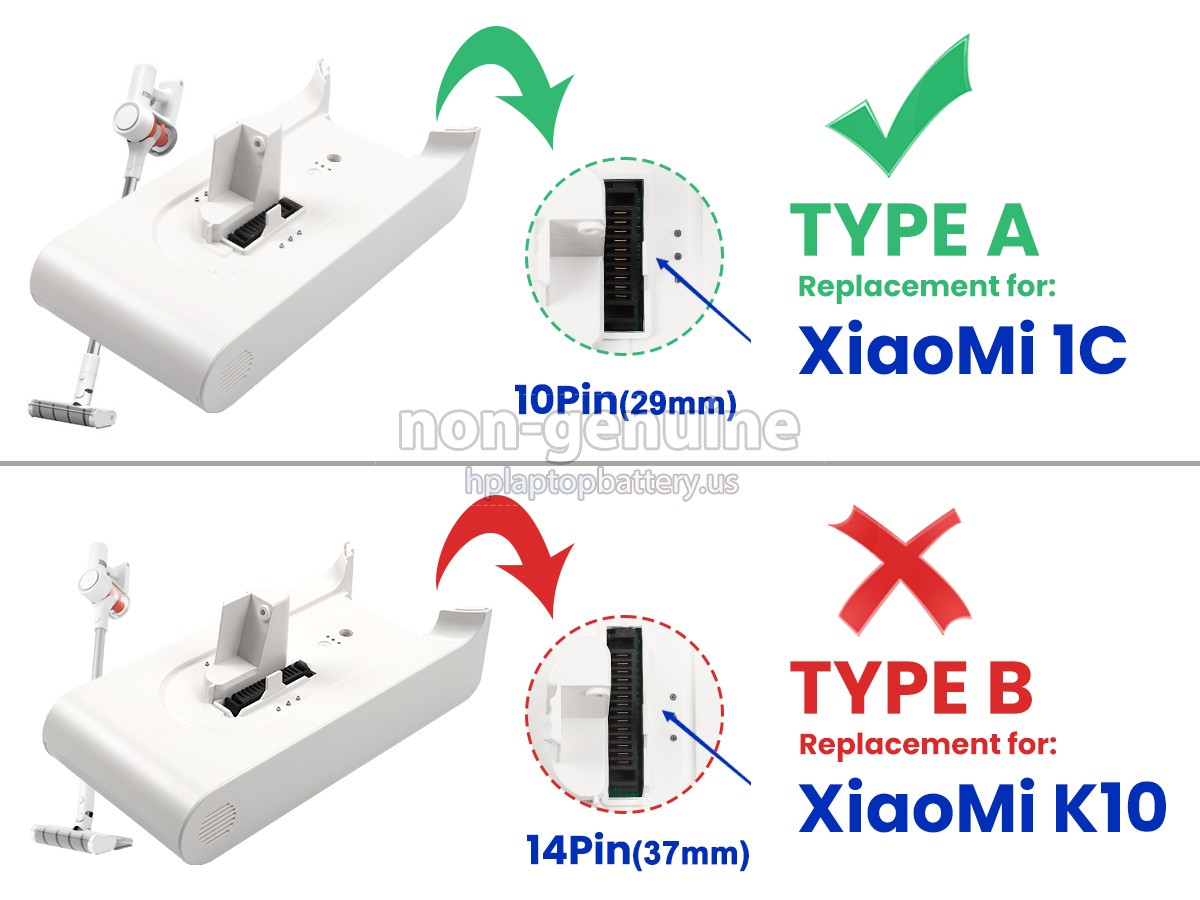 replacement XiaoMi 1C-P1916-SDI-25R battery