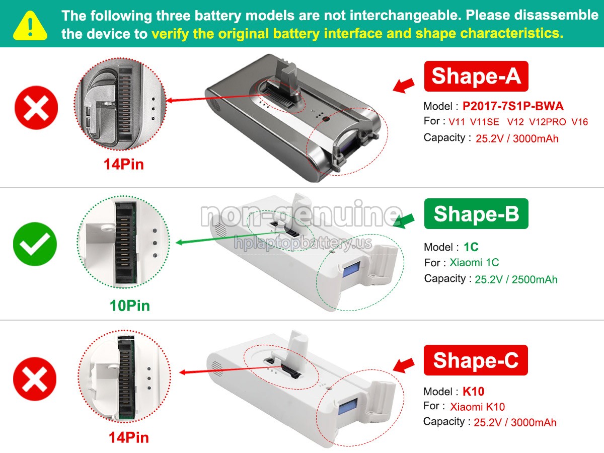 replacement XiaoMi P2017-7S1P-BWA battery