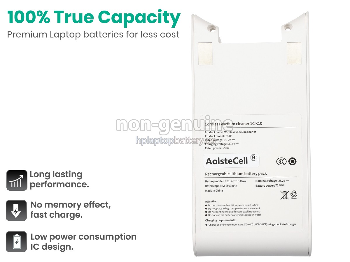 replacement XiaoMi P2017-7S1P-BWA battery