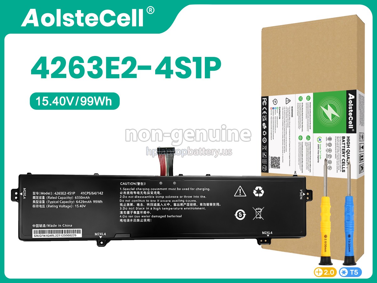replacement Gigabyte 4263E2-4S1P battery