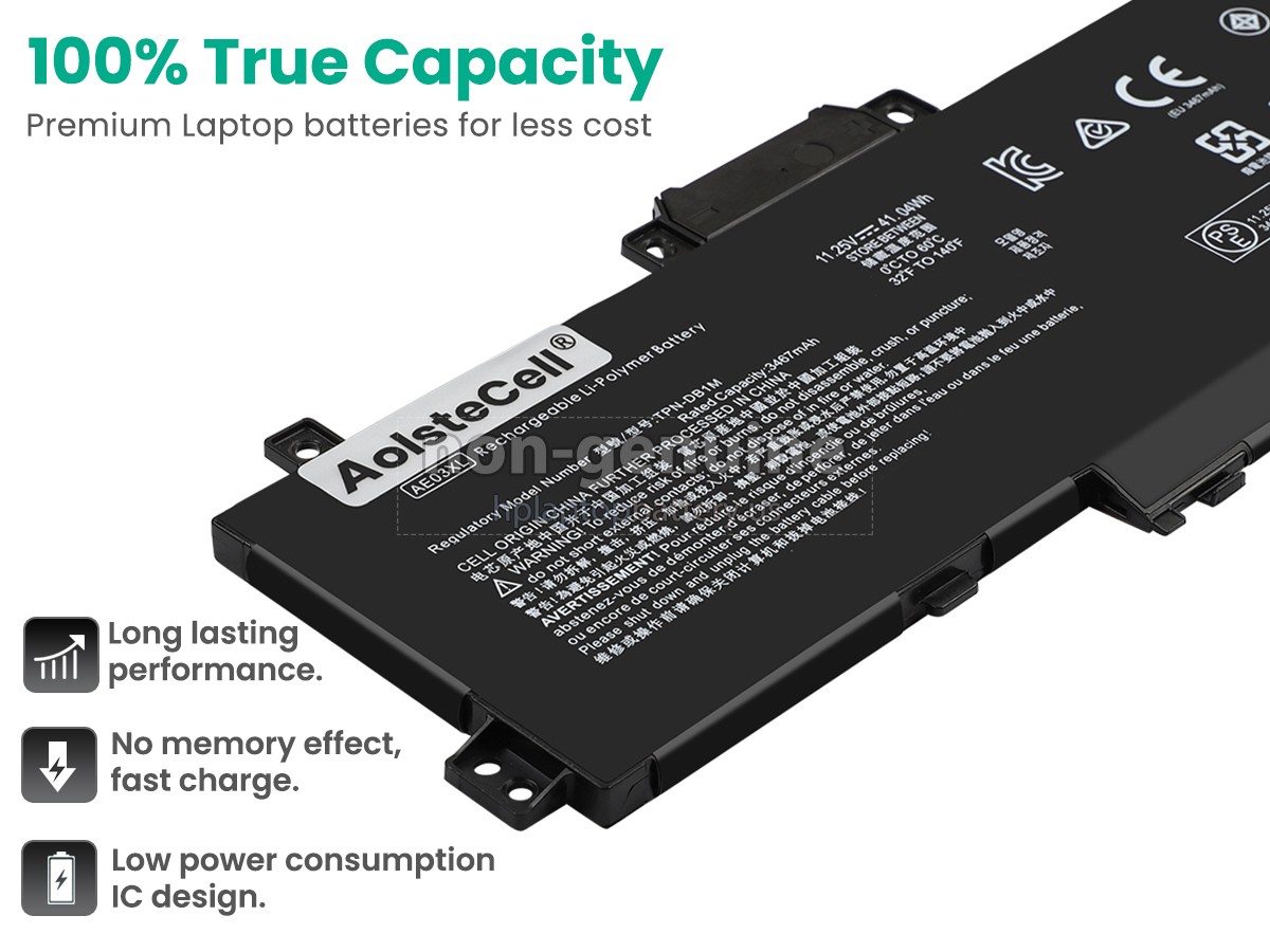 replacement HP HSTNN-AB1B battery