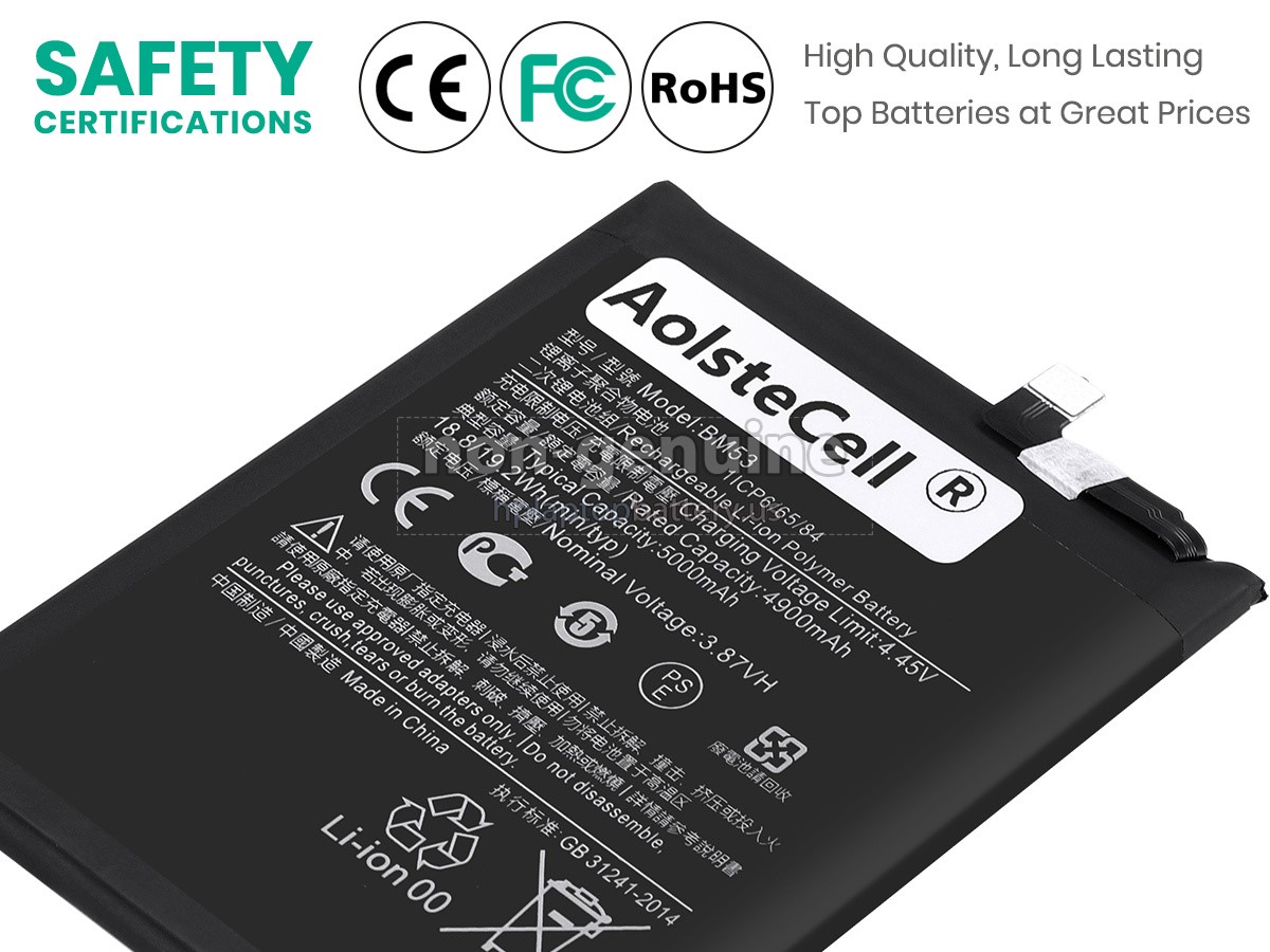 replacement XiaoMi M2007J17C battery