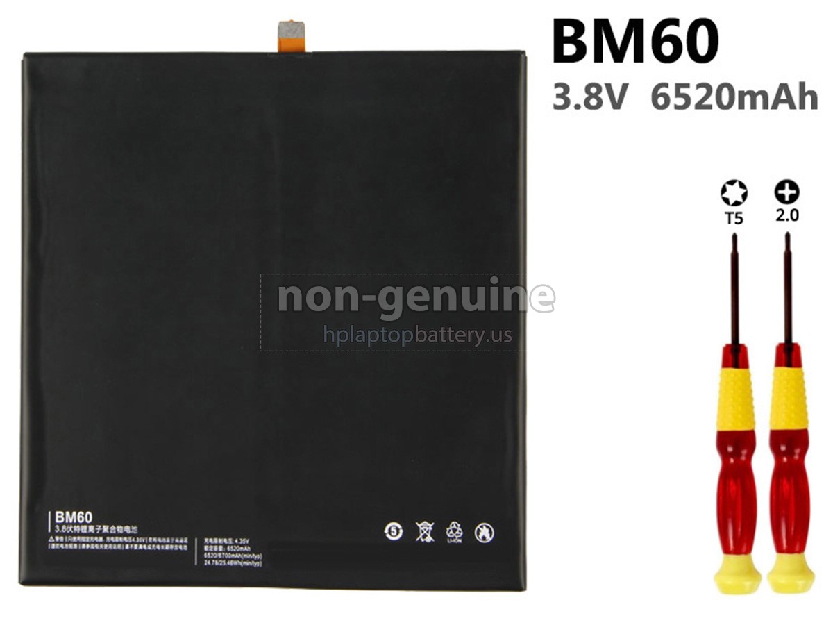 replacement XiaoMi BM60 battery
