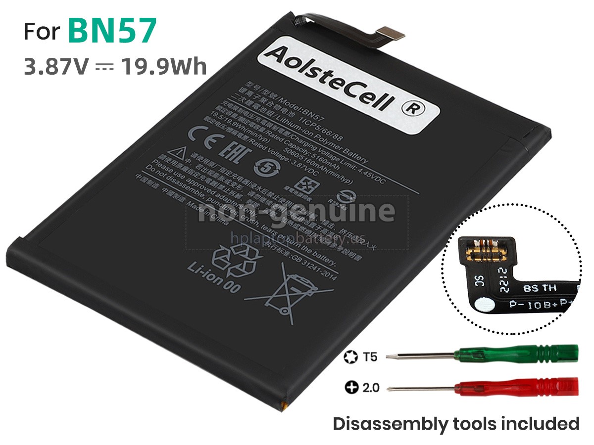 replacement XiaoMi M2102J20SI battery