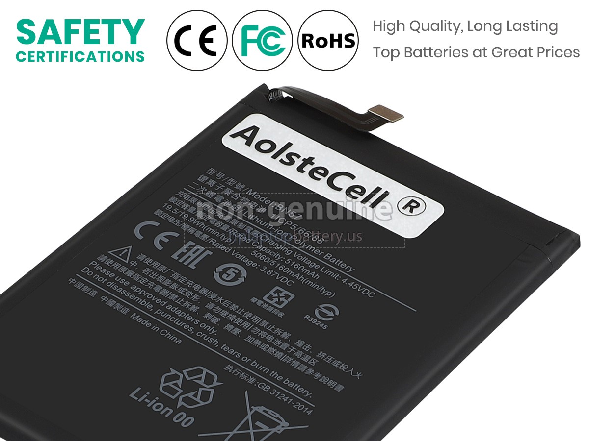 replacement XiaoMi M2102J20SI battery