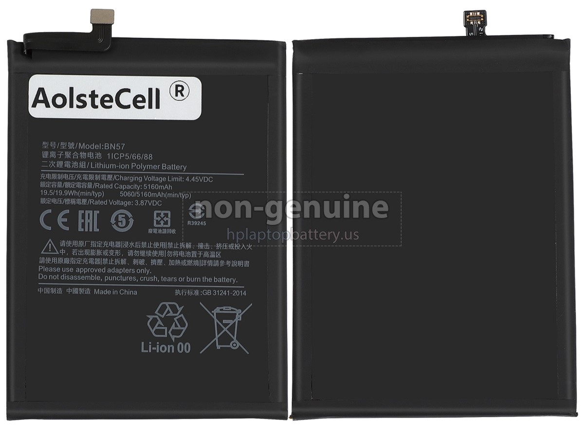 replacement XiaoMi M2102J20SI battery