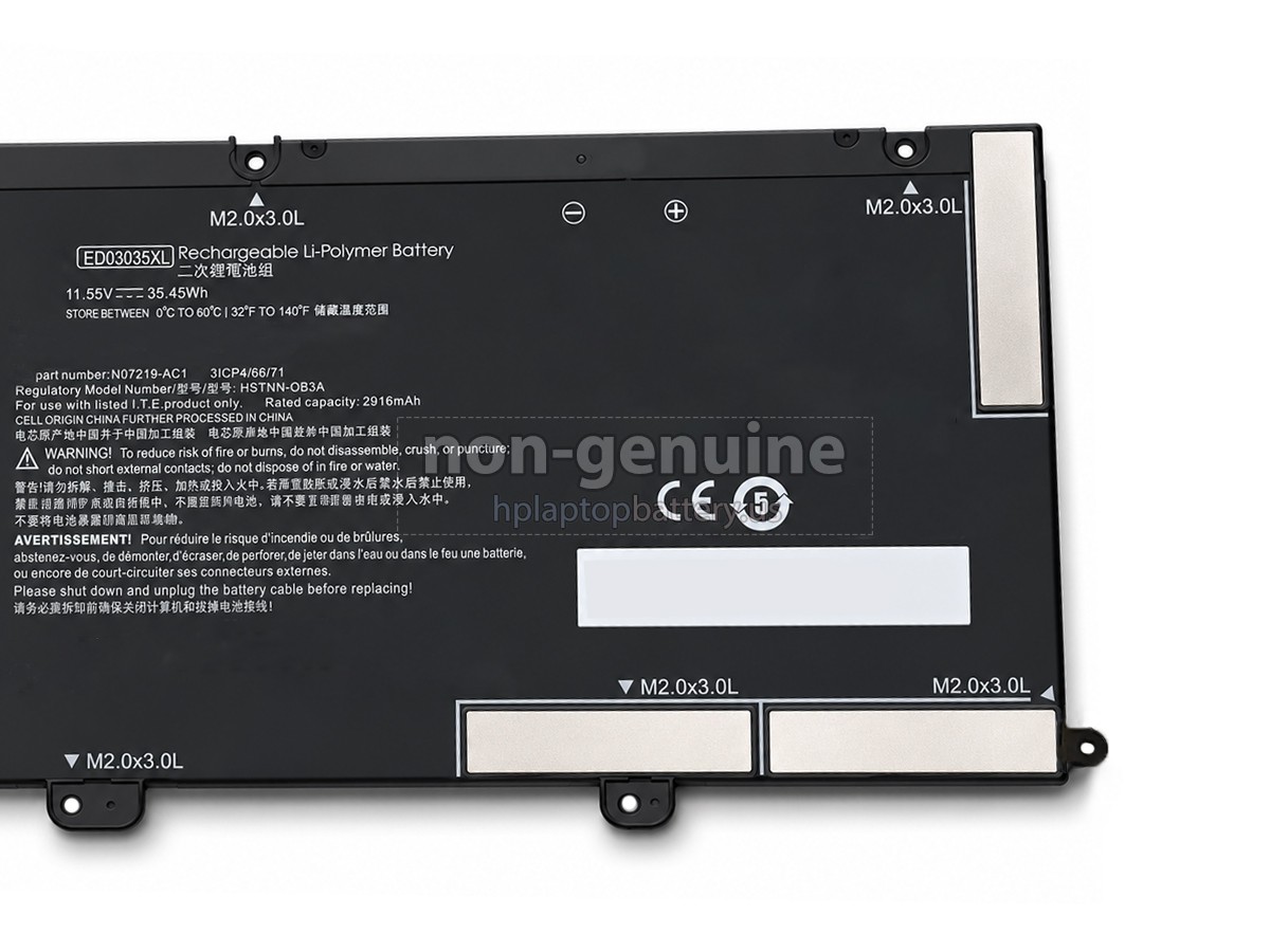 replacement HP ED03035XL battery