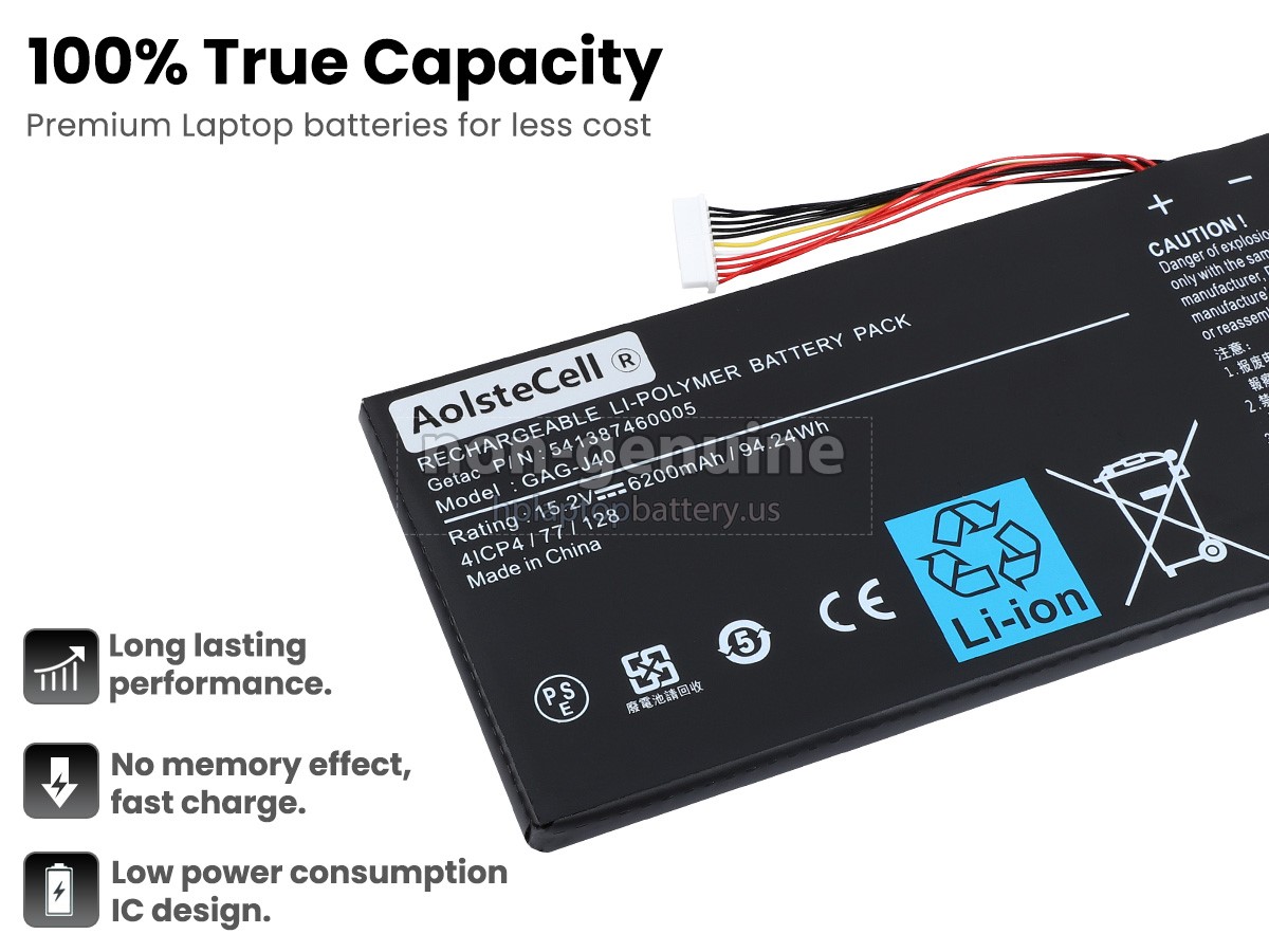 replacement Gigabyte AERO 17 HDR (INTEL 9TH GEN) battery