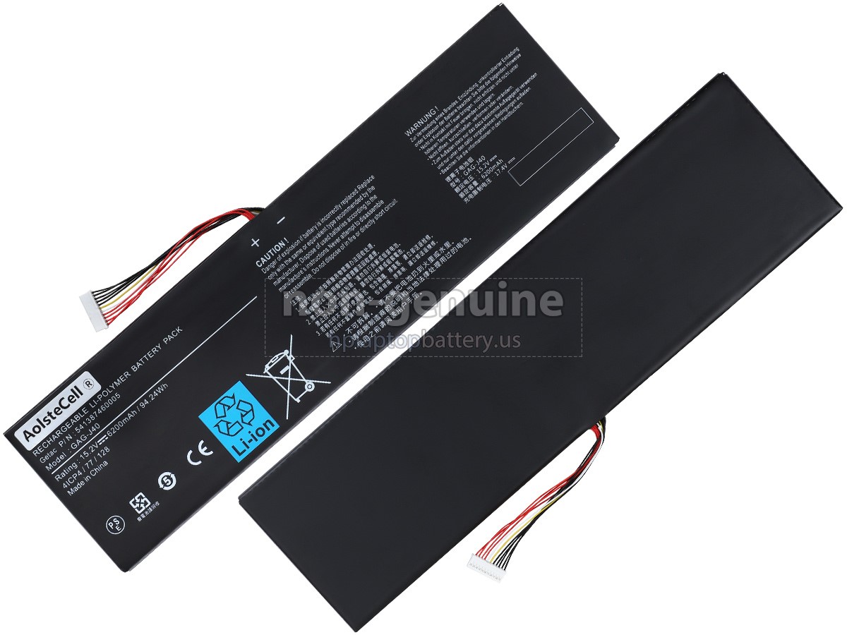 replacement Gigabyte AERO 17 HDR (INTEL 9TH GEN) battery