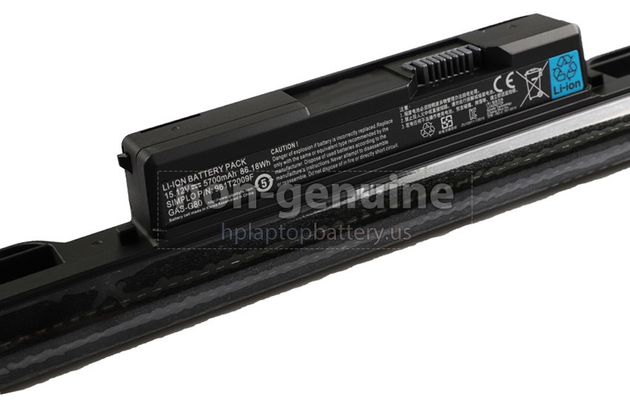 replacement Gigabyte P25X battery