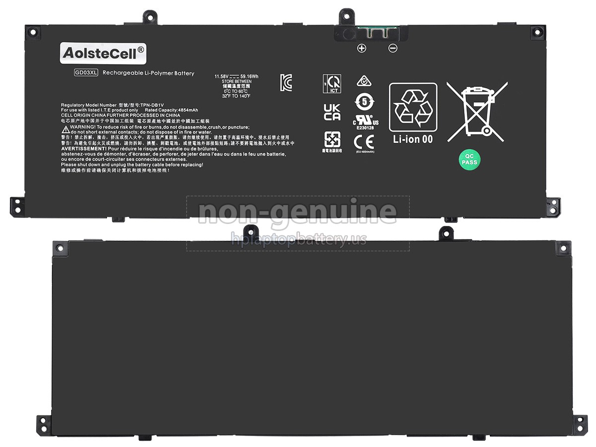 replacement HP OmniBook X 14-KA0004NT battery