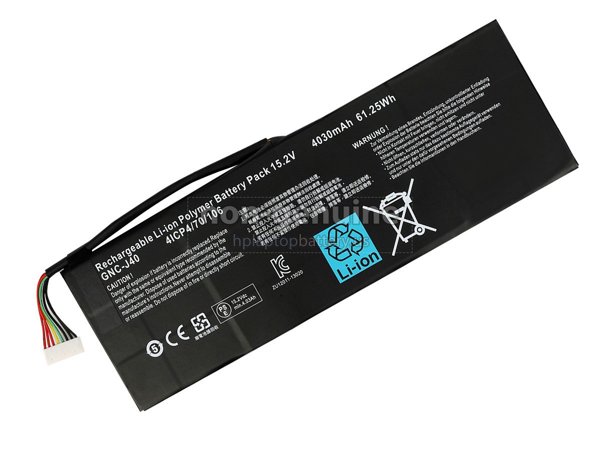 replacement Gigabyte P34F V5 battery