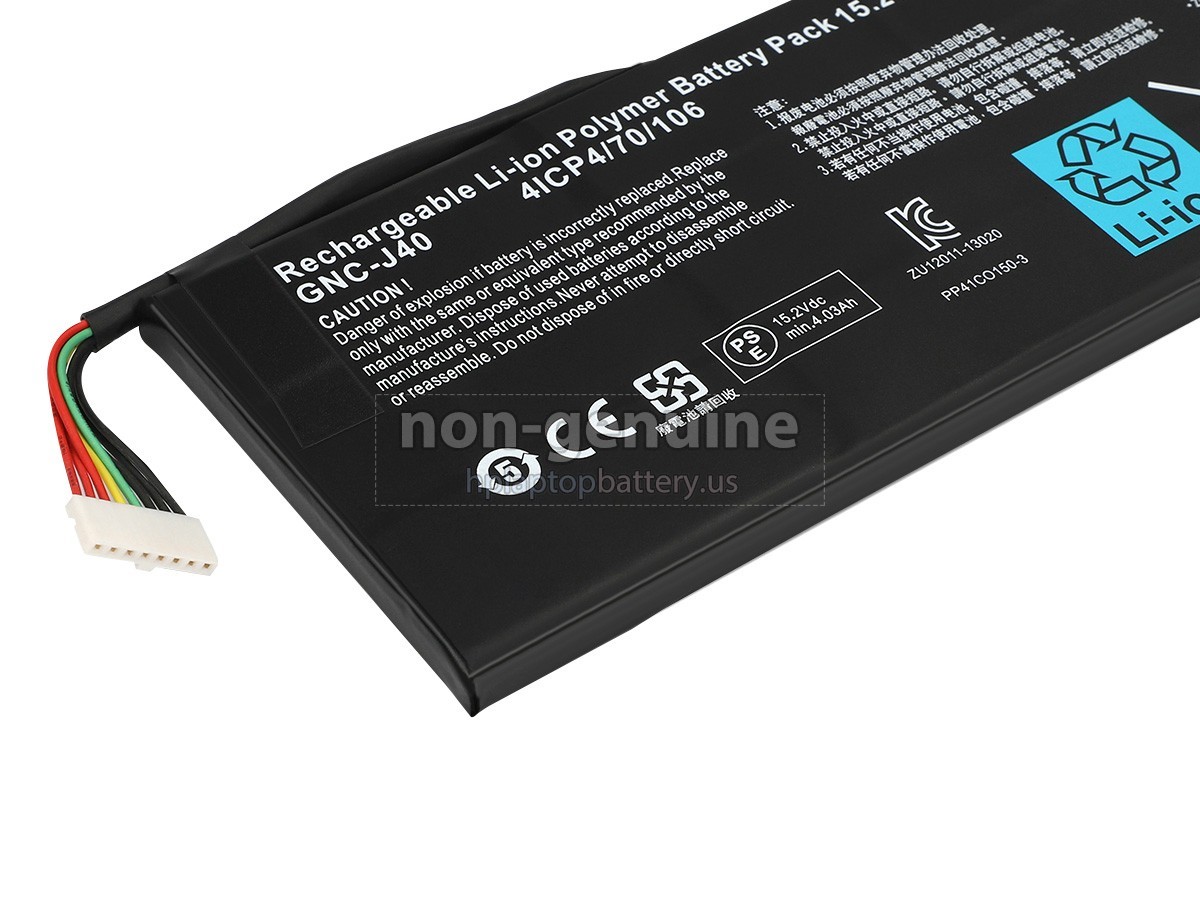 replacement Gigabyte P34F V5 battery