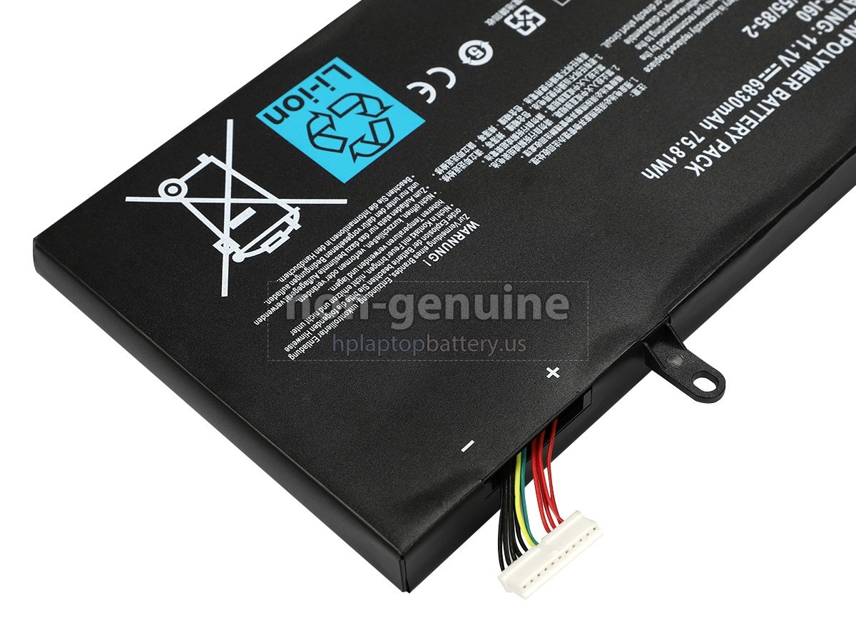 replacement Gigabyte P37X V4 battery