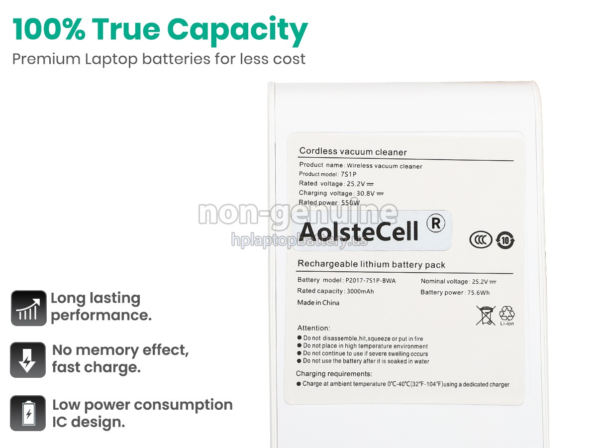 replacement XiaoMi P2017-7S1P-BWA battery