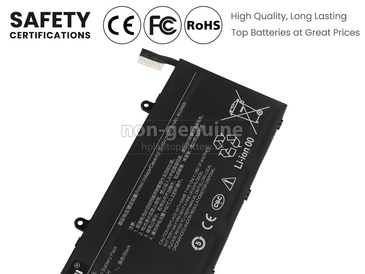 replacement XiaoMi MI RUBY 15.6 battery