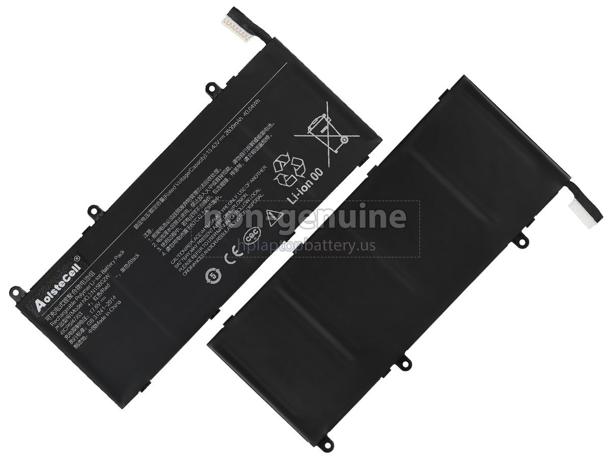 replacement XiaoMi MI RUBY 15.6 battery