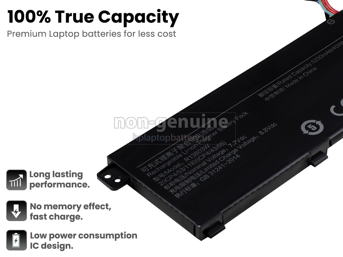 replacement XiaoMi XMA1903-BB battery