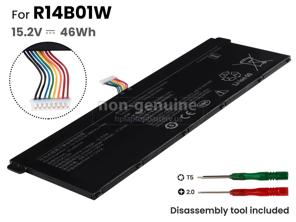 replacement XiaoMi XMA1901-DG battery