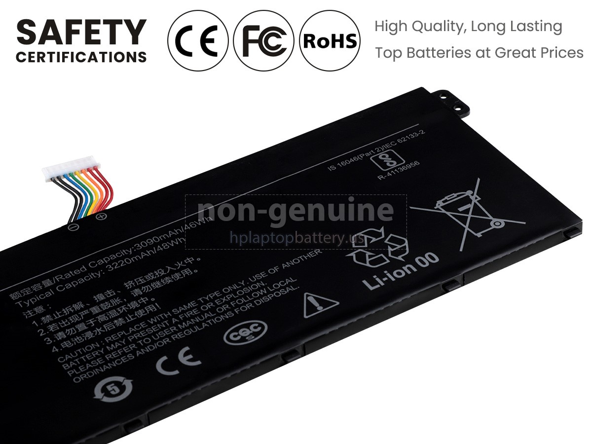 replacement XiaoMi XMA1901-DG battery