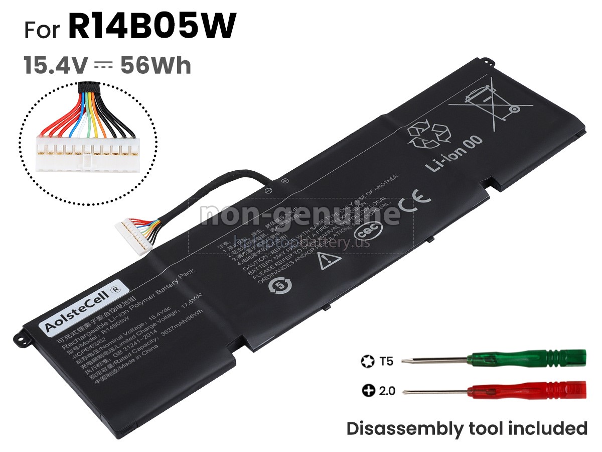 replacement XiaoMi PRO X 14 battery