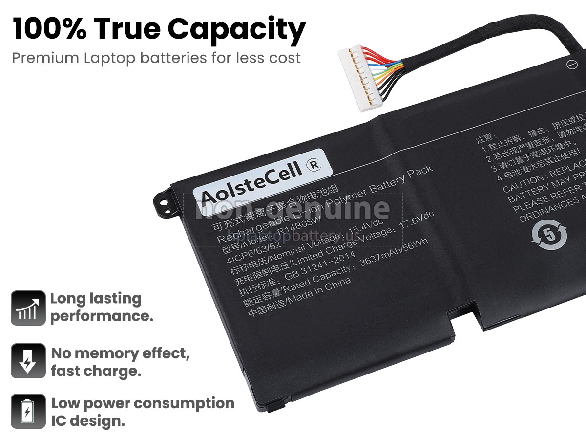 replacement XiaoMi PRO X 14 battery