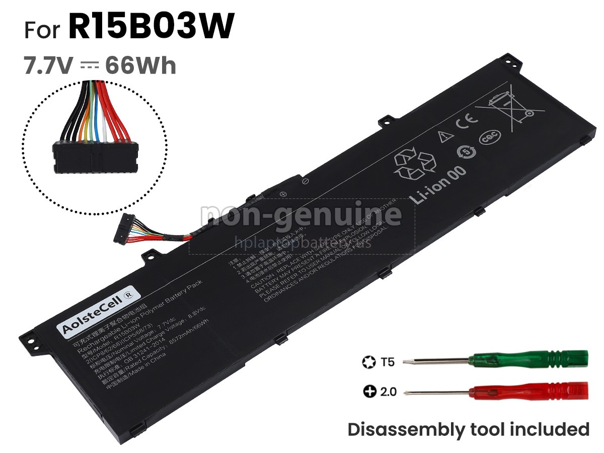 replacement XiaoMi R15B03W battery