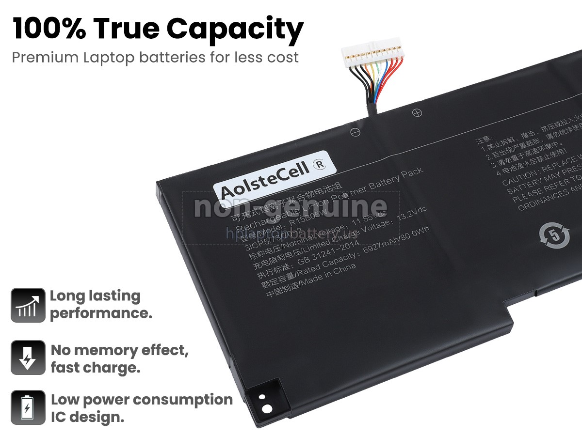 replacement XiaoMi R15B05W battery