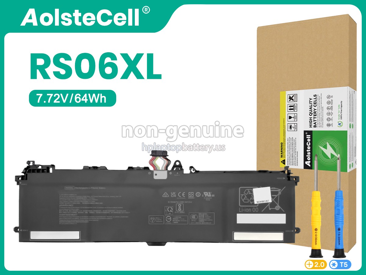 replacement HP RS06XL battery