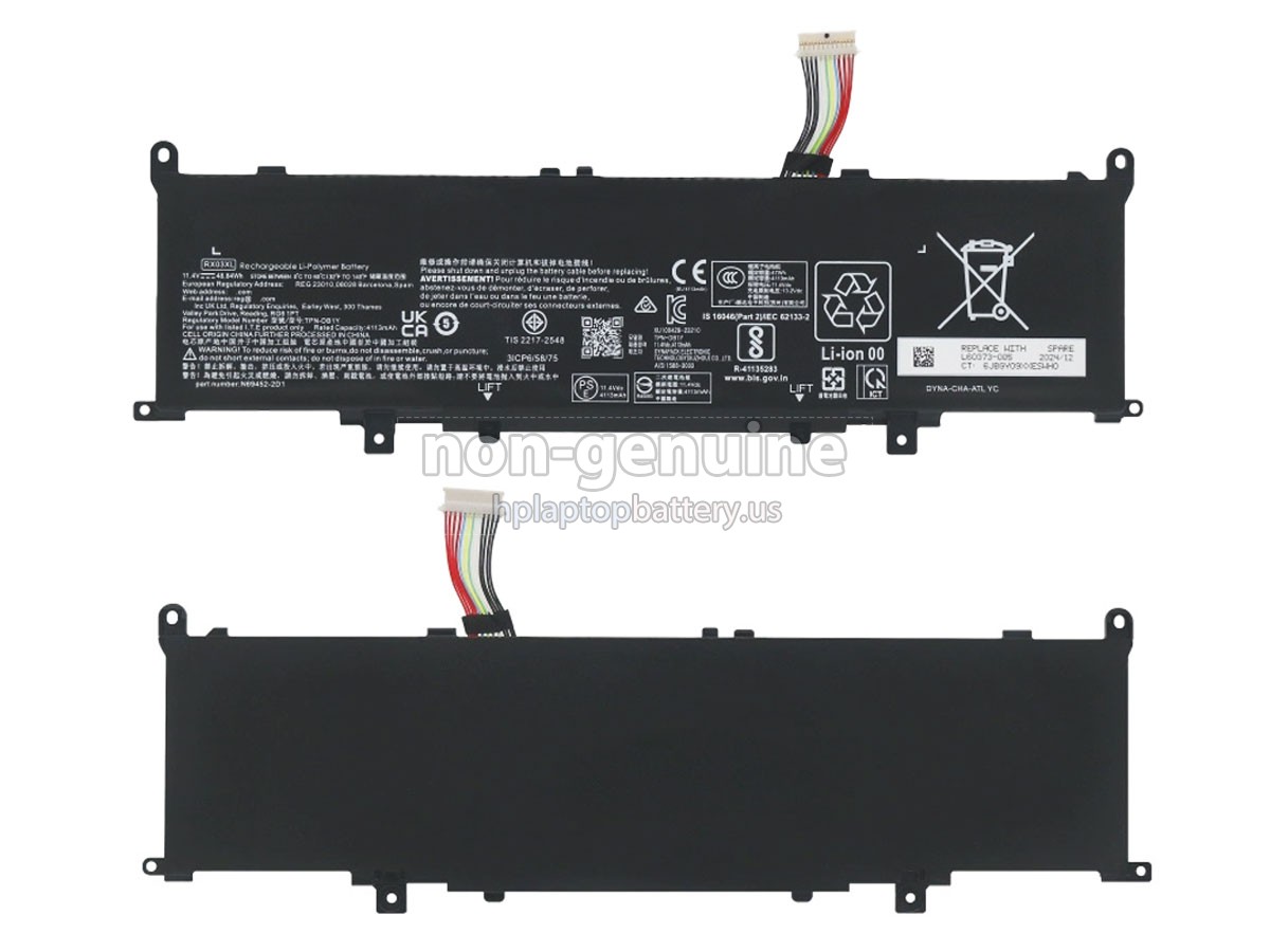replacement HP TPN-DB1Z battery
