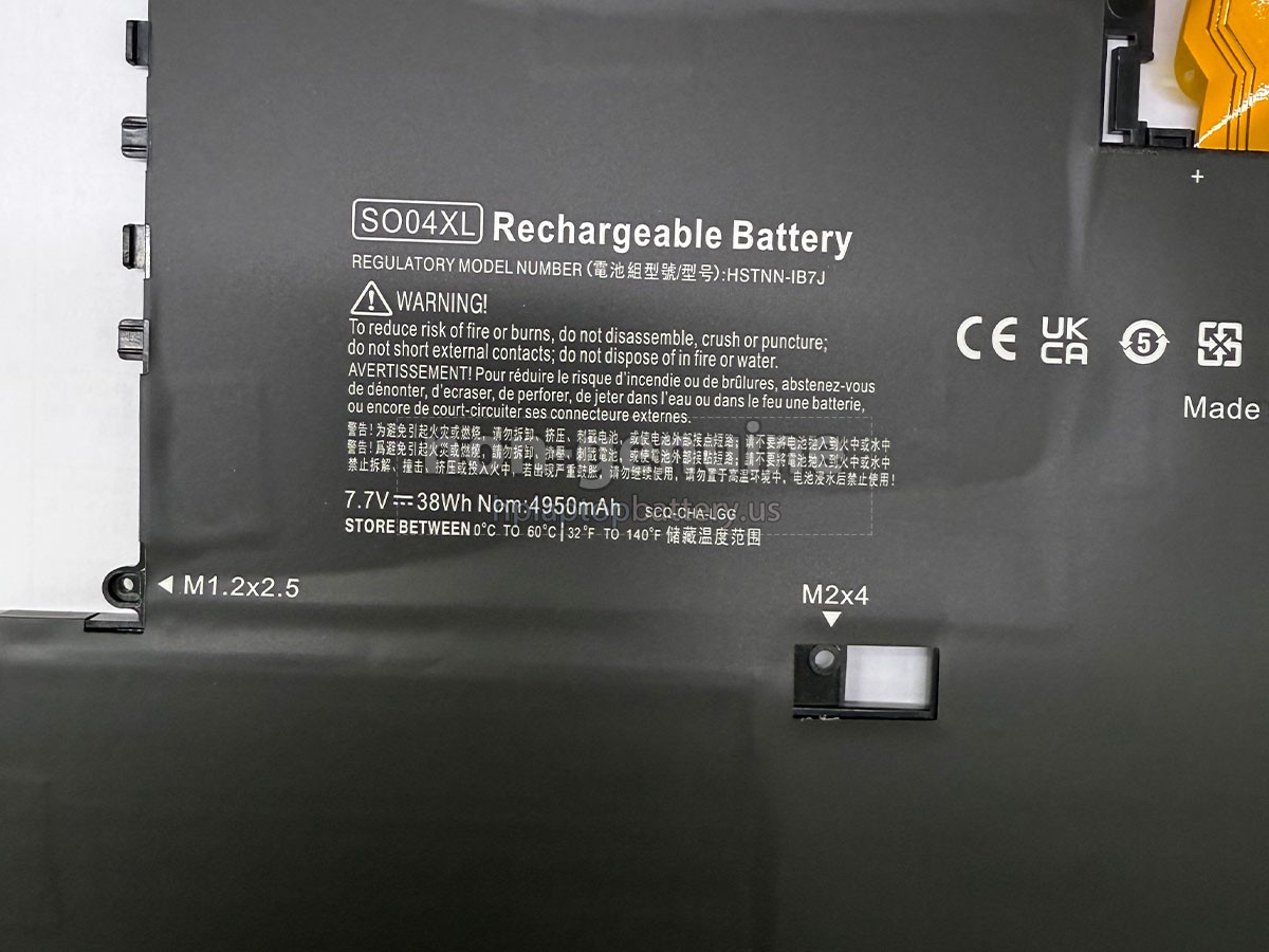 replacement HP Spectre 13-V038TU battery