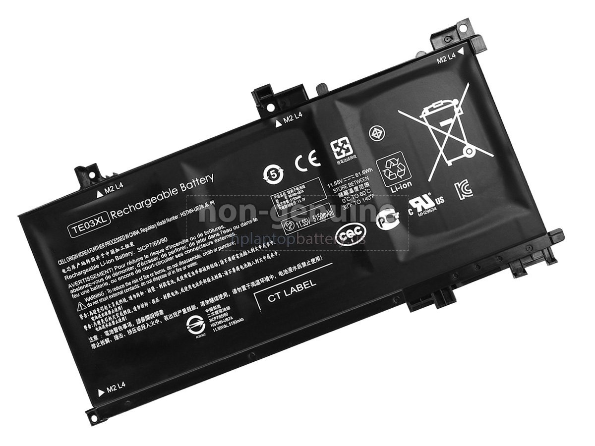 replacement HP Pavilion 15-BC051NR battery