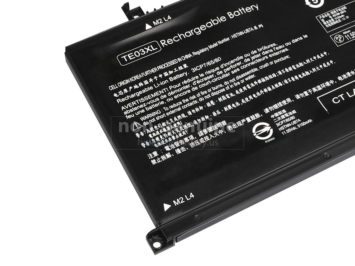 replacement HP Omen 15-AX007TX battery