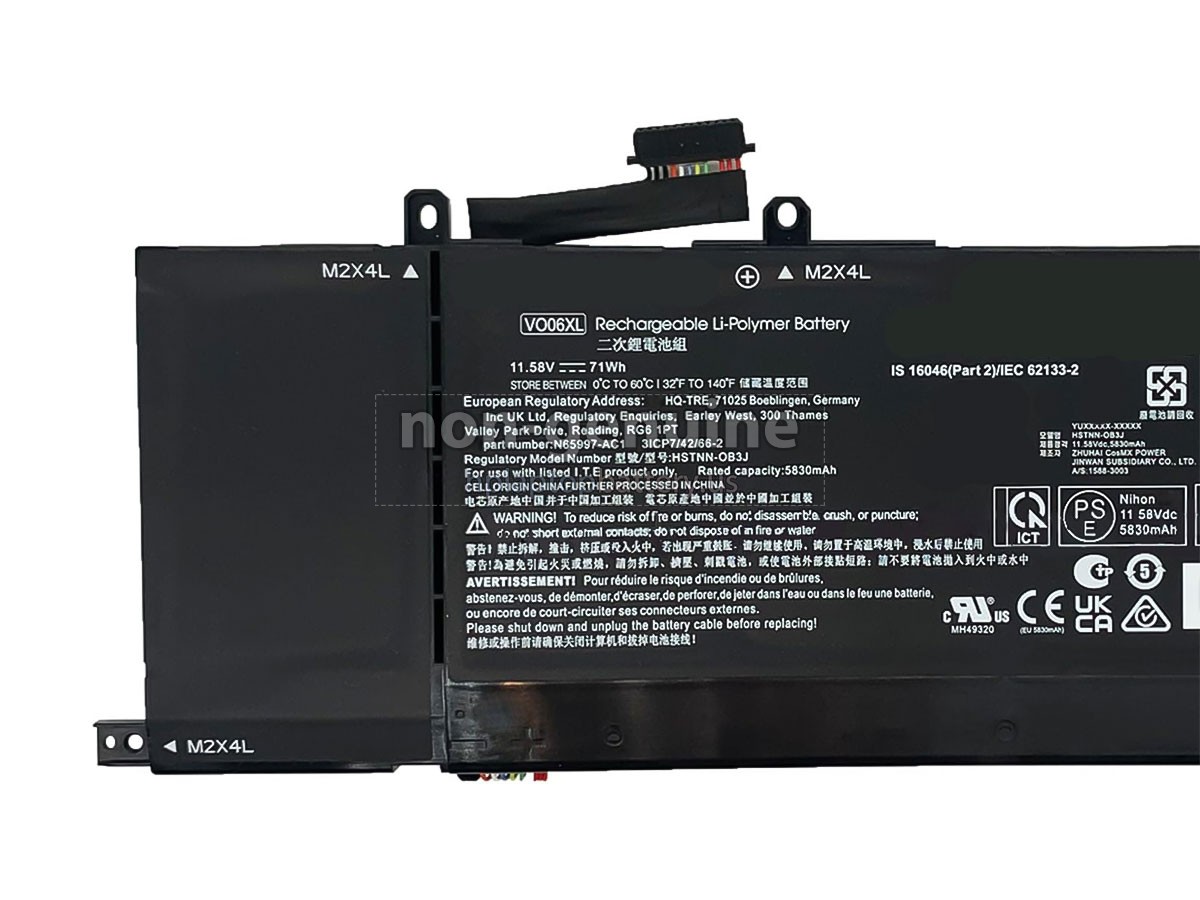 replacement HP Omen TRANSCEND 14-FB1007SA battery