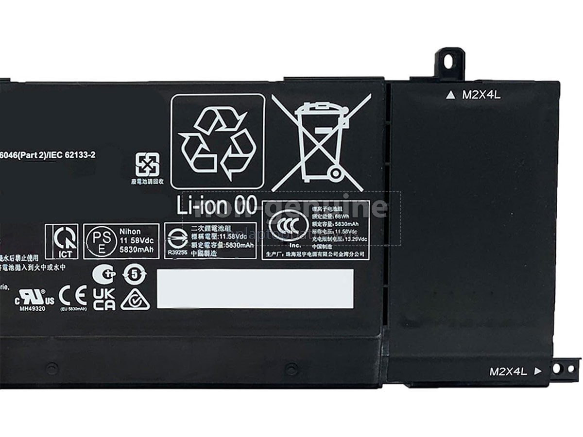 replacement HP Omen TRANSCEND 14-FB1007SA battery