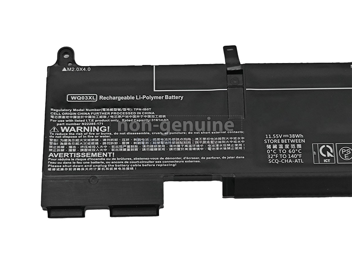 replacement HP WQ03XL battery