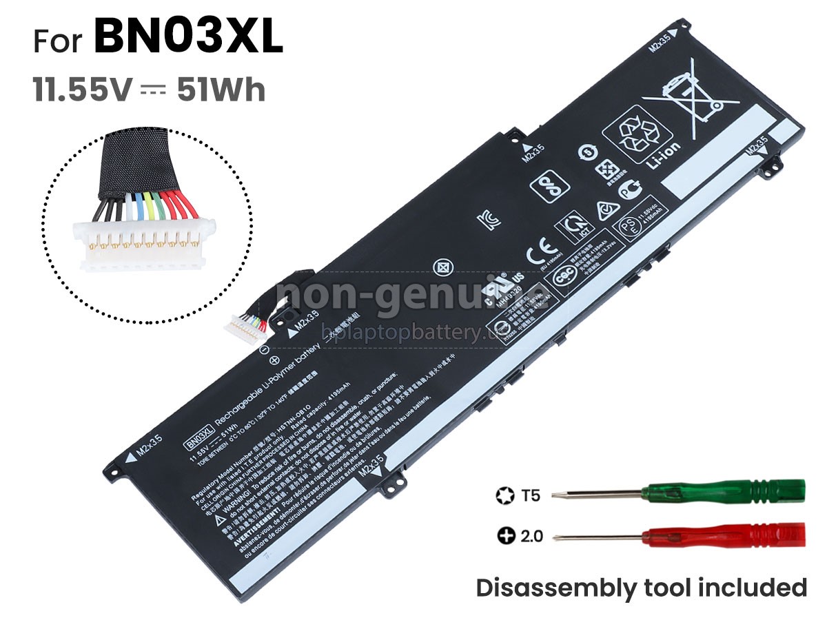 replacement HP Envy X360 CONVERT 13-AY0006NJ battery
