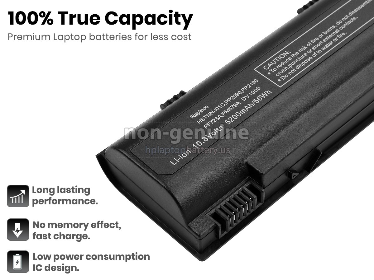 replacement Compaq Presario V2710CA battery