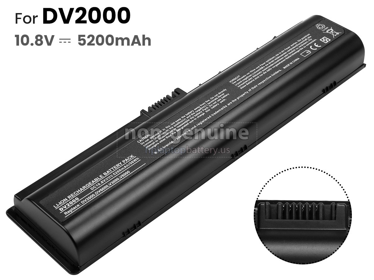 replacement Compaq Presario V3116TU battery