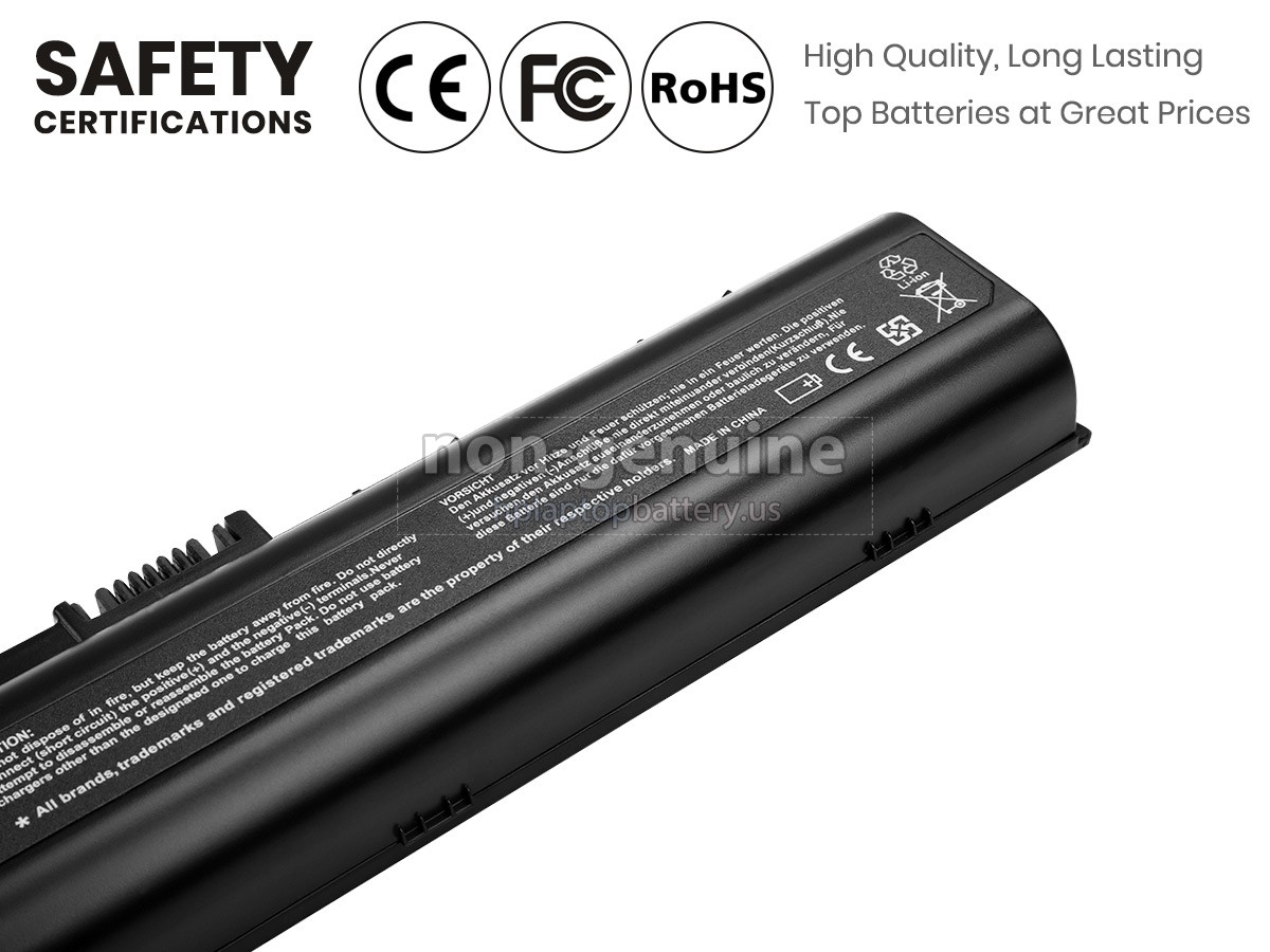 replacement HP Pavilion DV6544EO battery