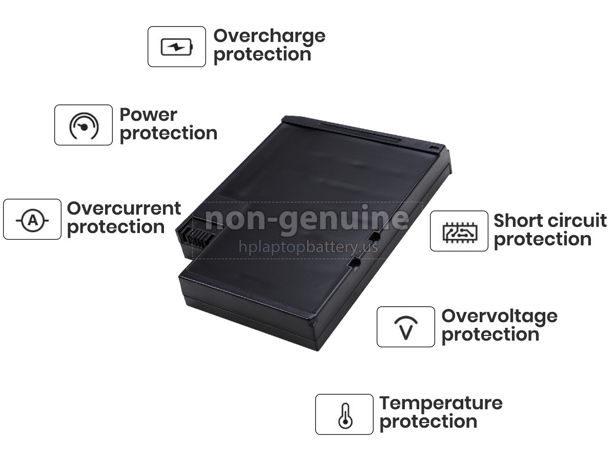 replacement Compaq Evo N1010V battery