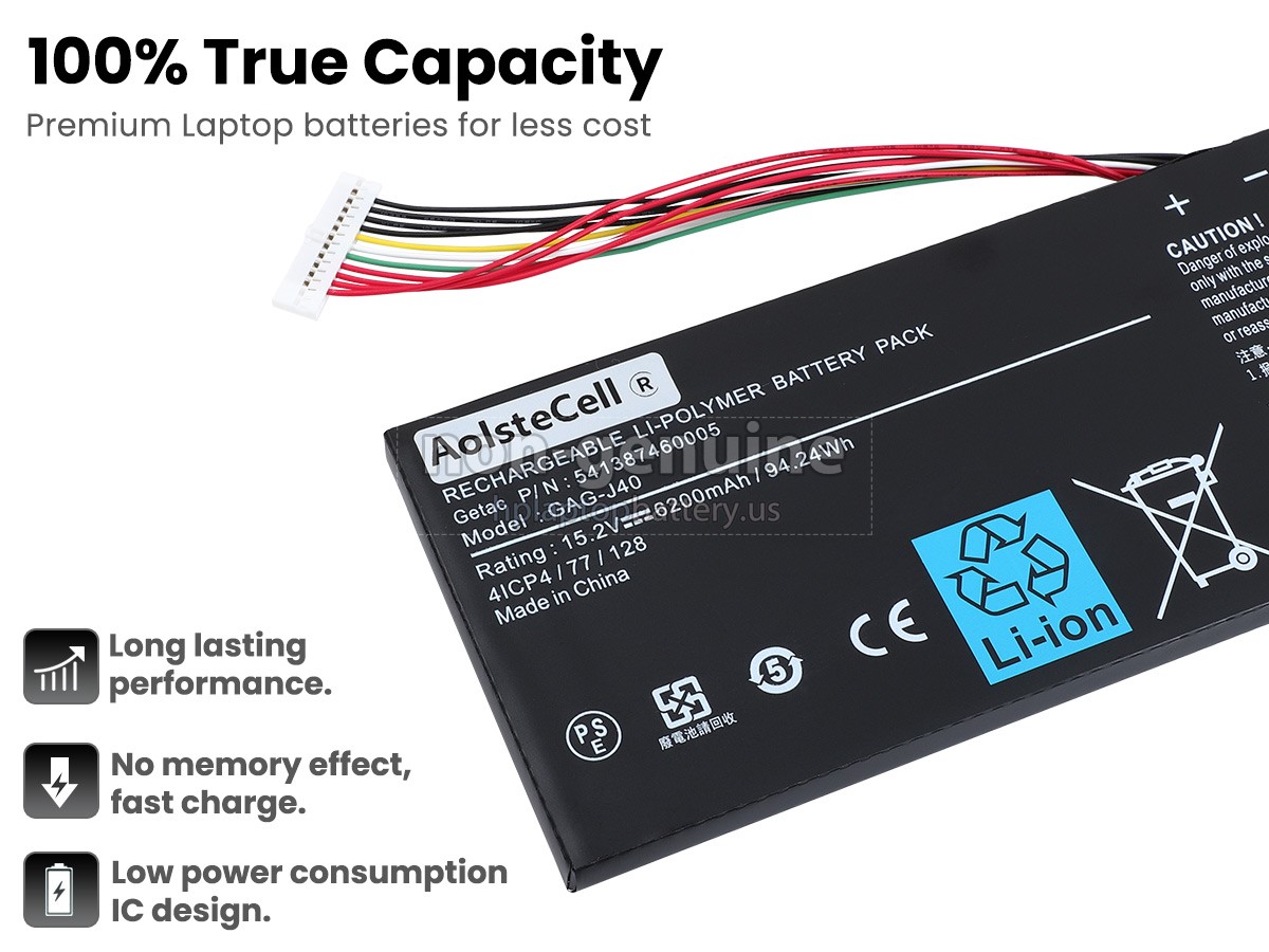 replacement Gigabyte AERO 17 HDR (INTEL 9TH GEN) battery