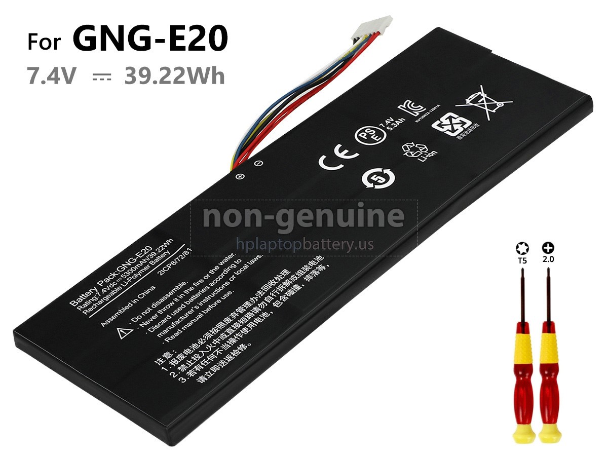 replacement Gigabyte U2142-CF1 battery