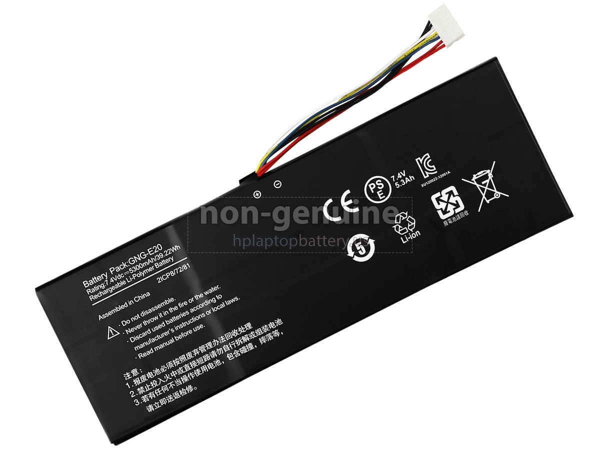 replacement Gigabyte U2142-CF1 battery