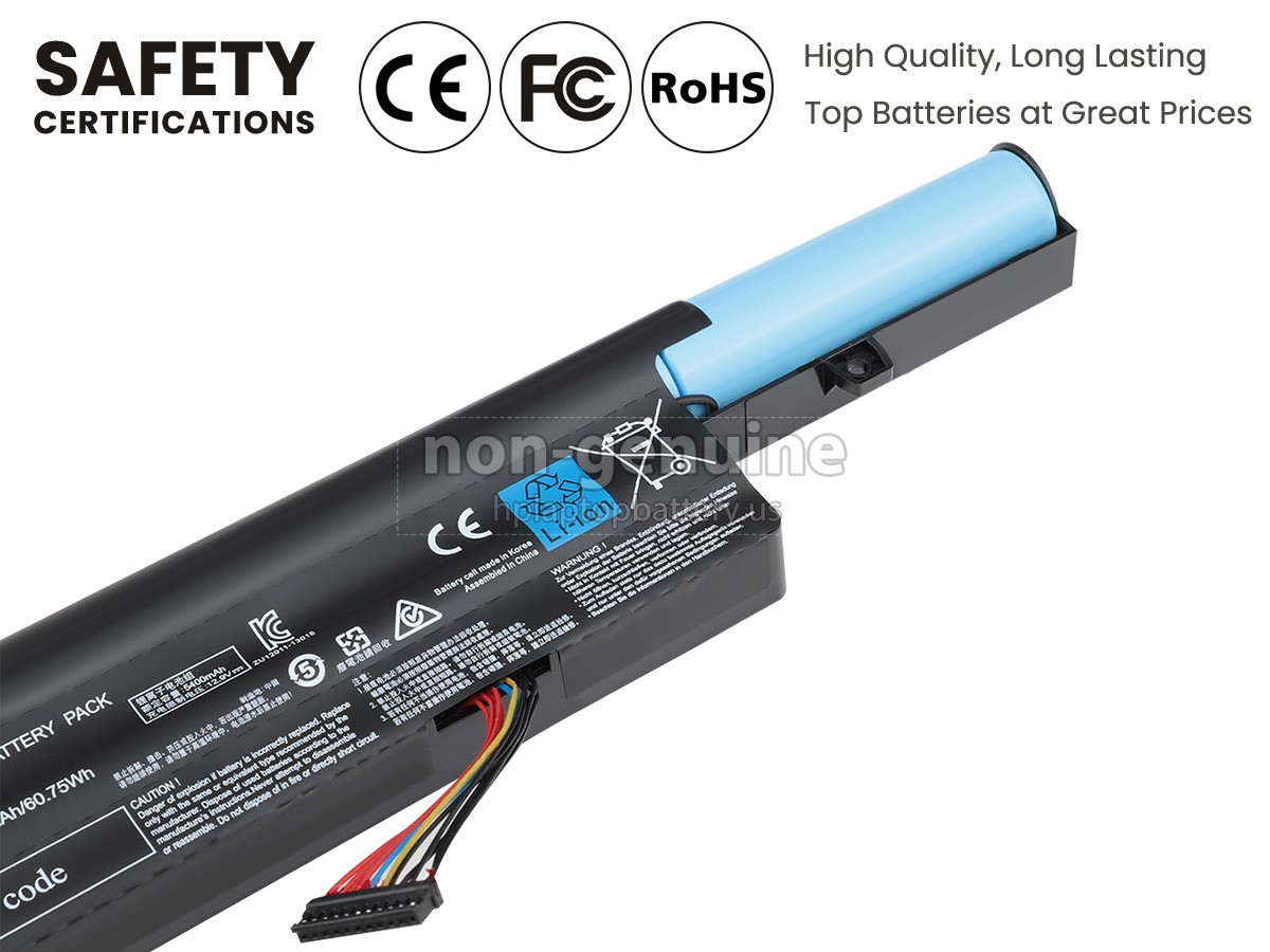 replacement Gigabyte P55W V6 battery