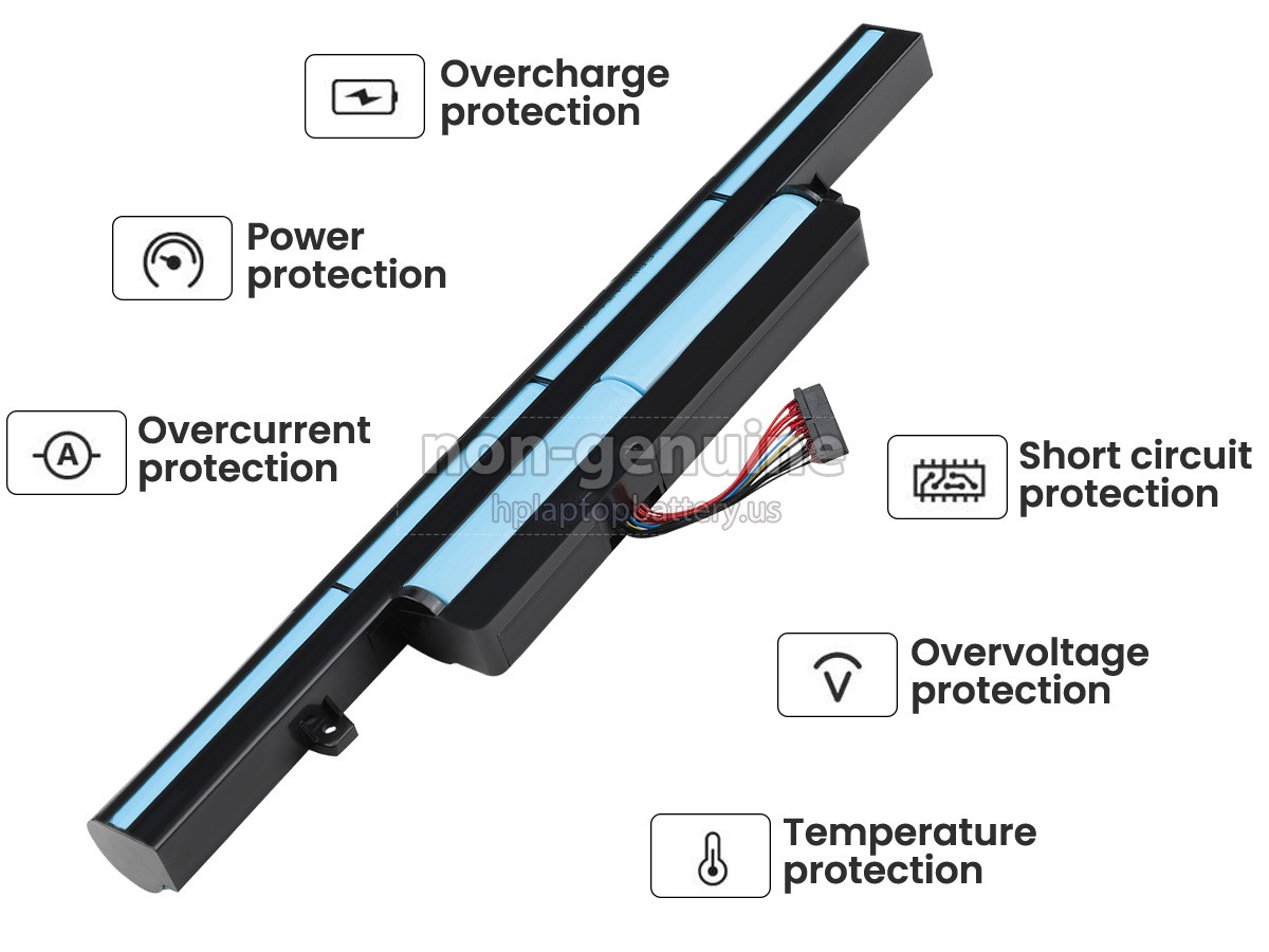 replacement Gigabyte P55W V6 battery