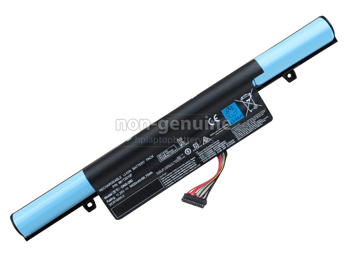 replacement Gigabyte P55W V6 battery